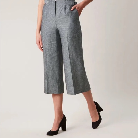 hobbs Pants - Hobbs Juliet Culotte Wide Leg Trousers